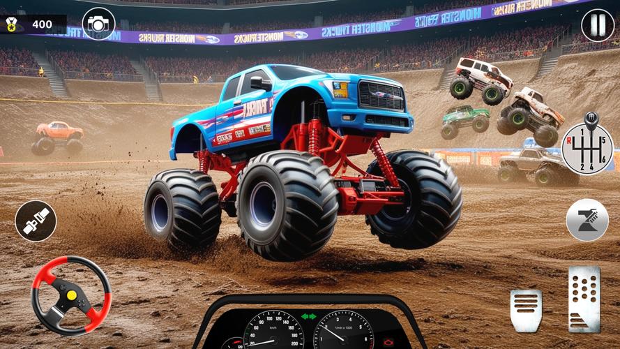Monster Truck Racing Game 3D應用截圖第0張