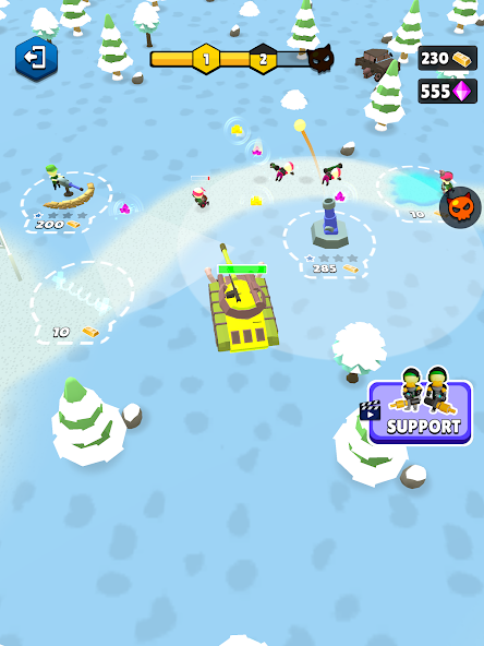 Base Defence: Army Rush Mod應用截圖第2張