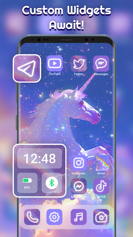Themepack – App Icons, Widgets Mod Capture d'écran 2