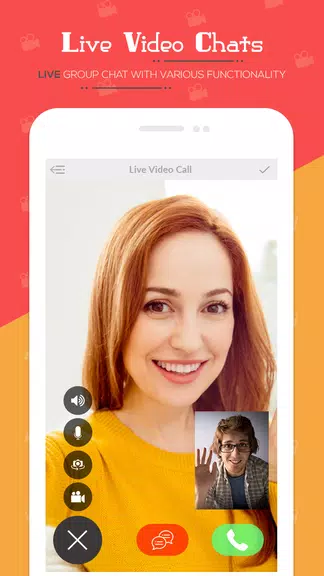 Schermata Live Video Chat - Random Video Call with Girls 2