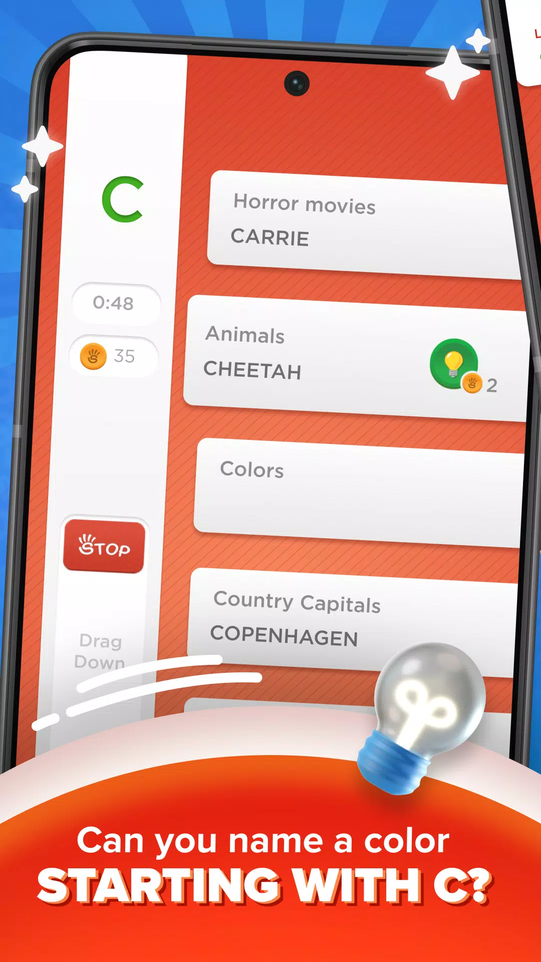 Stop - Categories Word Game應用截圖第2張