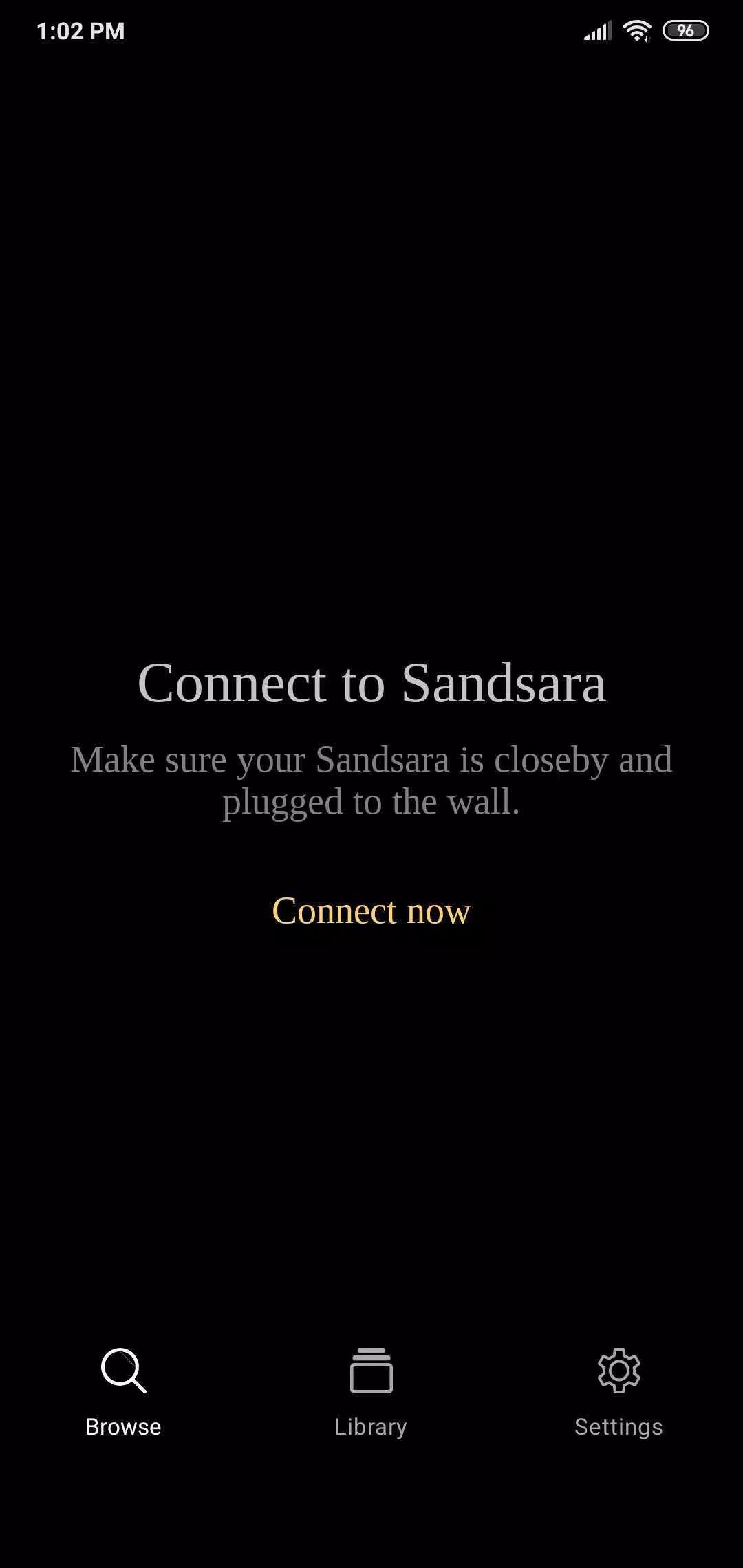 Sandsara ဖန်သားပြင်ဓာတ်ပုံ 0