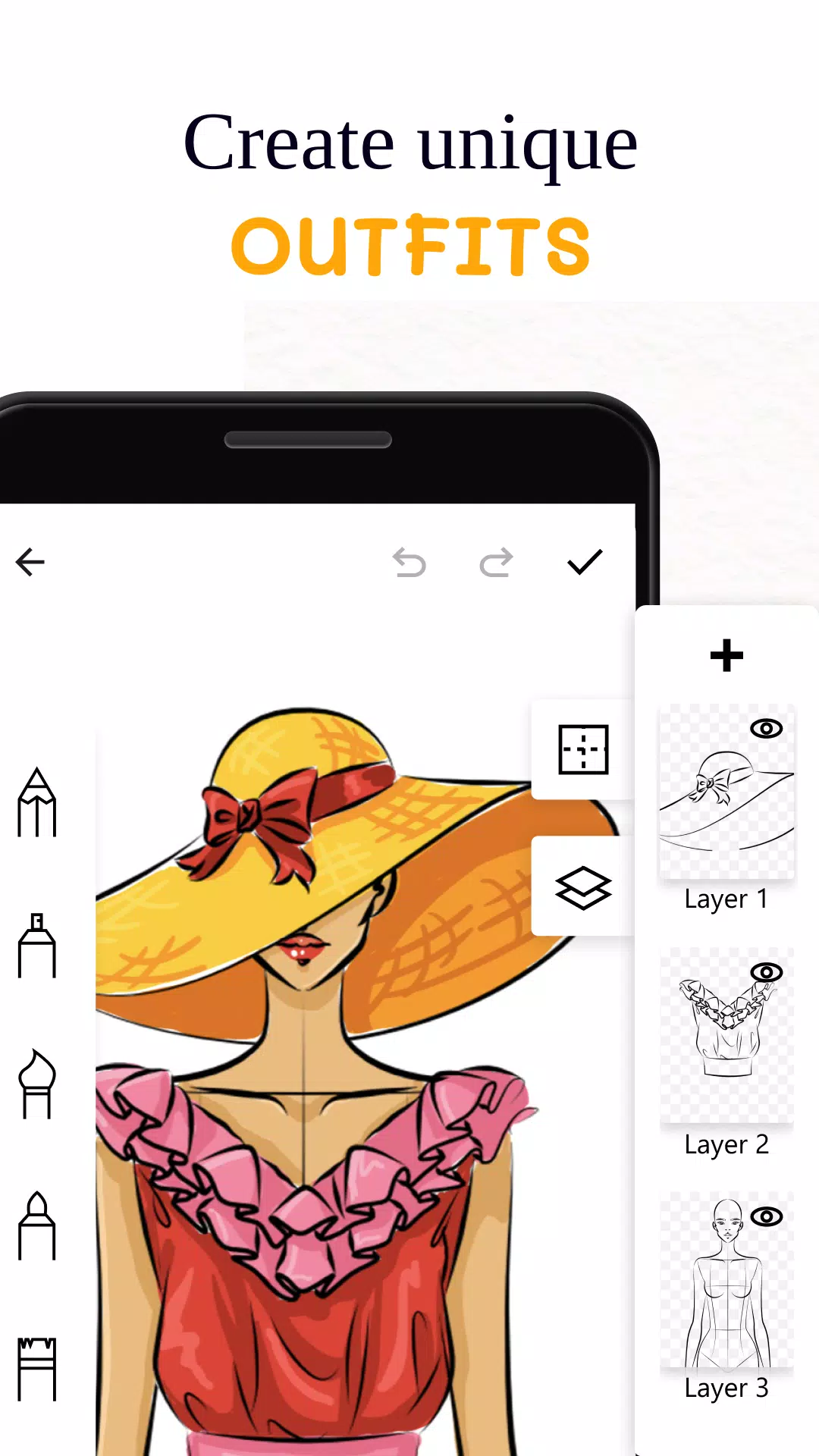 Fashion Illustration ဖန်သားပြင်ဓာတ်ပုံ 3