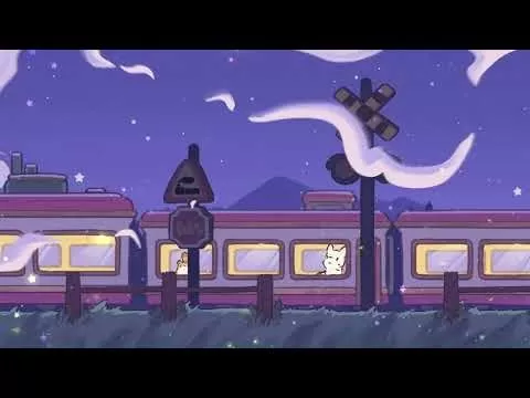 《貓咪湯：魔法食譜》遊戲截圖，展示貓咪烹飪場景