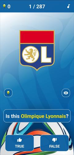 Soccer Quiz: Guess the Logo應用截圖第1張