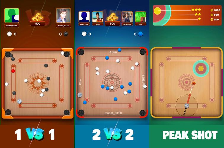 Carrom board game & carom pool ภาพหน้าจอ 3