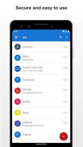 My Passwords Manager Mod Tangkapan skrin 1