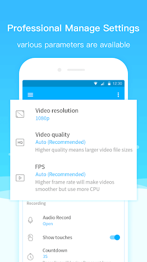Schermata Super Screen Recorder 1