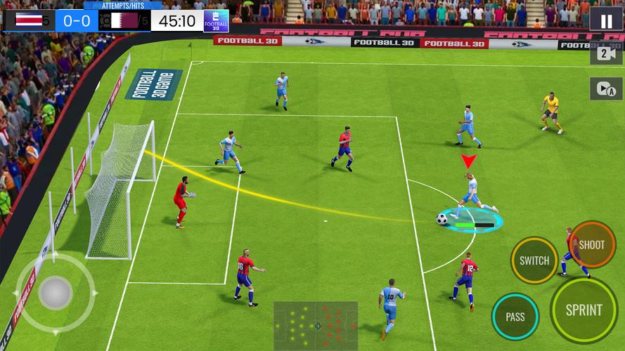 Football 3D Star 스크린샷 0