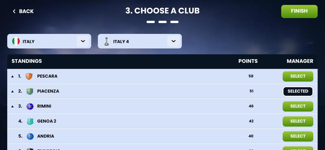 City Football Manager (soccer)應用截圖第2張
