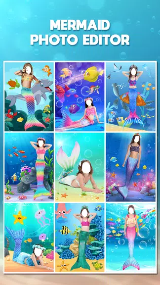 Mermaid Photo Zrzut ekranu 1