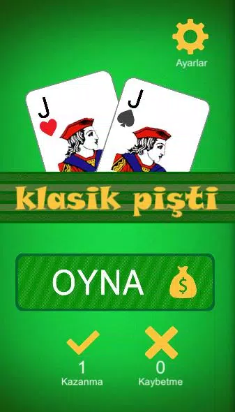 Klasik Pişti İnternetsiz Screenshot 1