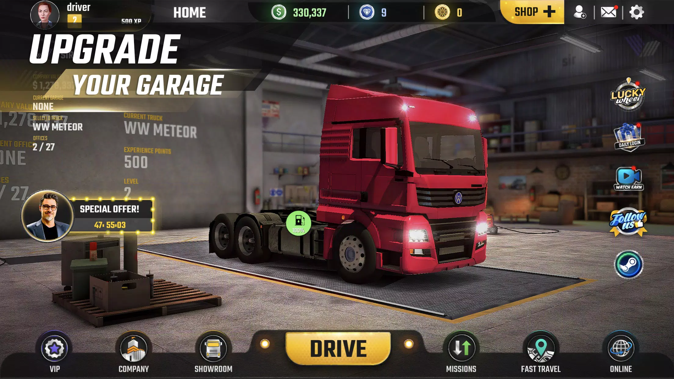 Truck Simulator World應用截圖第0張