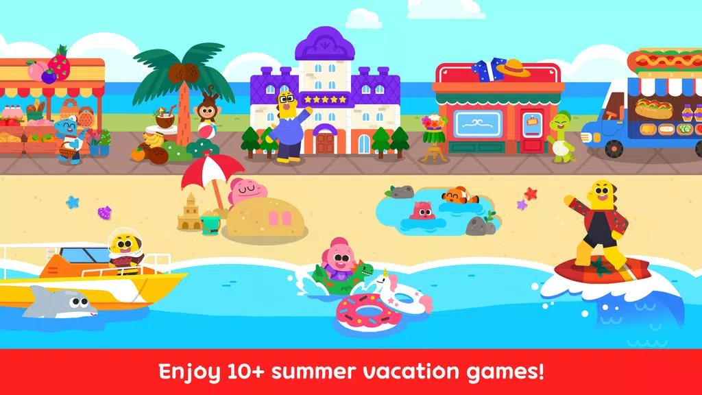 Cocobi Summer Vacation - Kids Скриншот 0