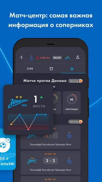 Футбольный Клуб «Зенит»應用截圖第2張