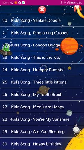 Kids Song應用截圖第2張