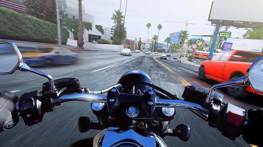 Traffic Moto Bike Rider City應用截圖第1張