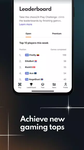 chess24 > Play, Train & Watch Captura de tela 2