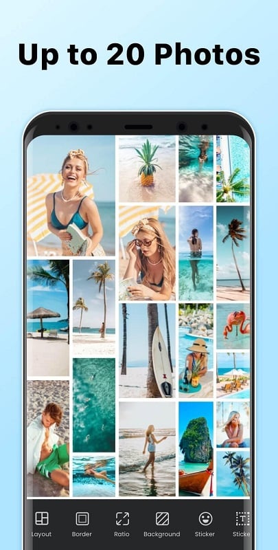 Photo Collage Maker & Grid Ảnh chụp màn hình 2