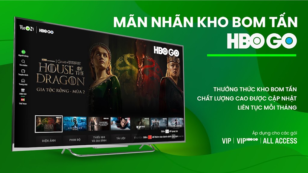 Schermata VieON for Android TV 3