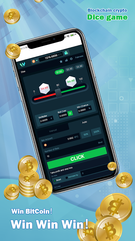 Crypto Dice Ảnh chụp màn hình 0