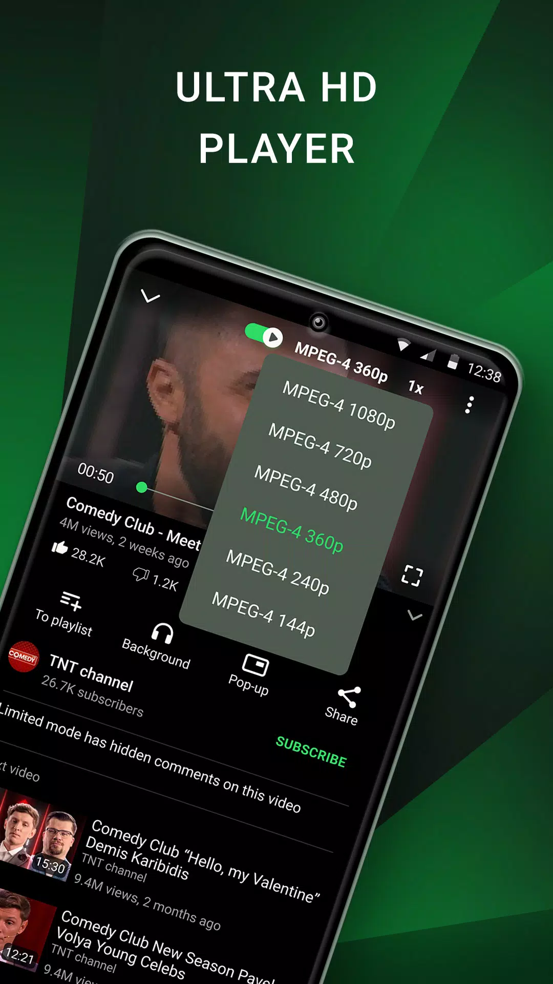 GreenTuber 스크린샷 2