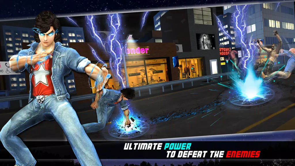 Street Fight - Superhero Games ဖန်သားပြင်ဓာတ်ပုံ 0