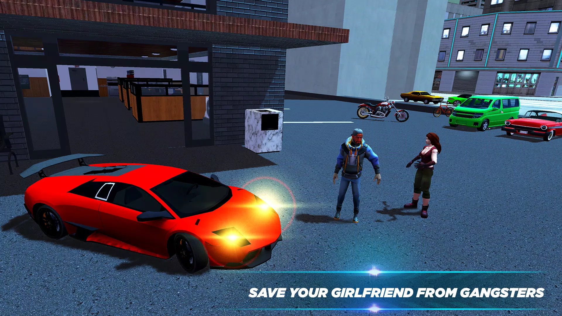 Indian Mafia Bike Driving Sim 스크린샷 1
