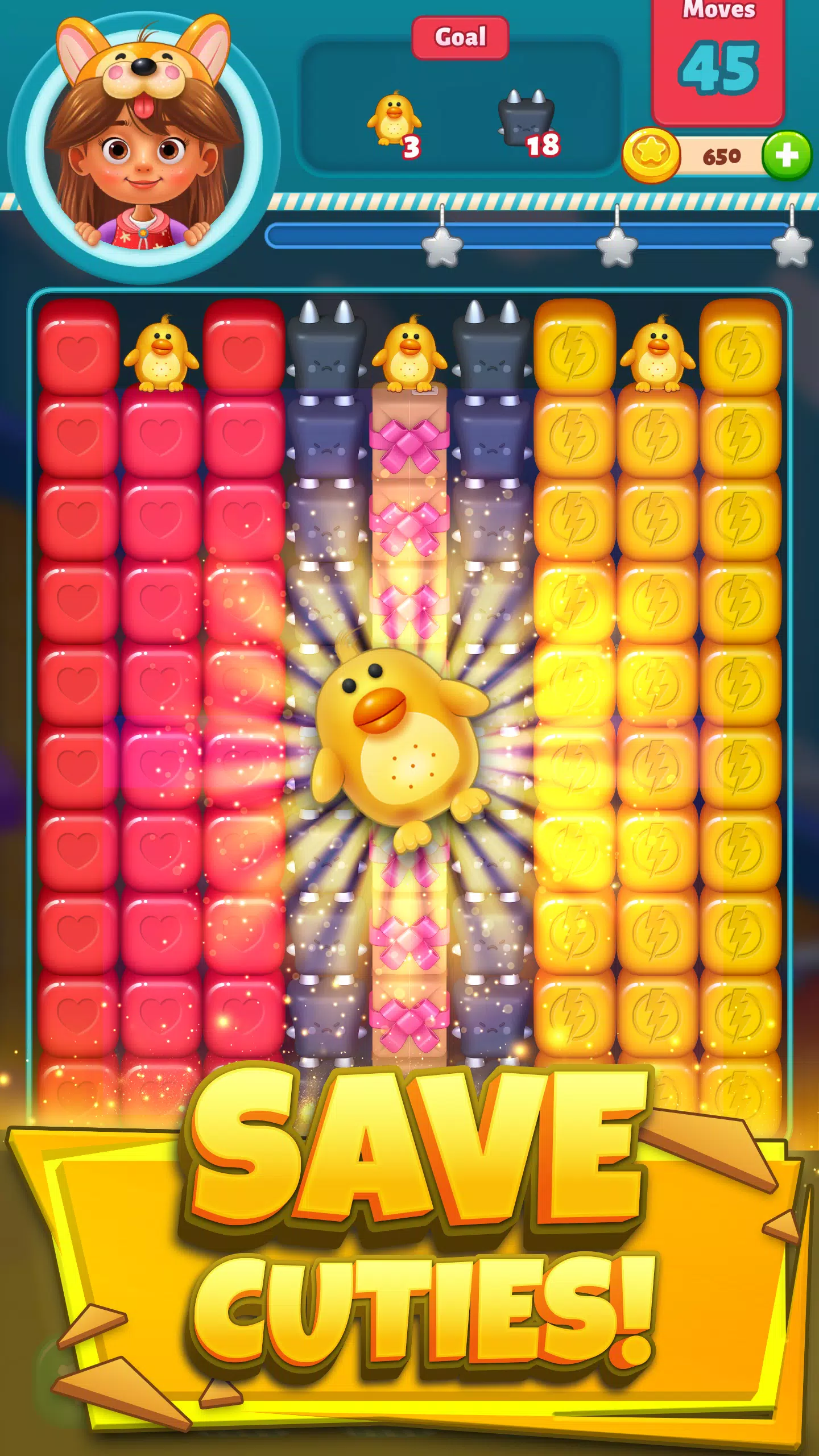 Epic Blast 3D: Toy Match Party應用截圖第1張