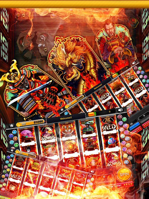 Blazing Samurai Slots – Free應用截圖第0張