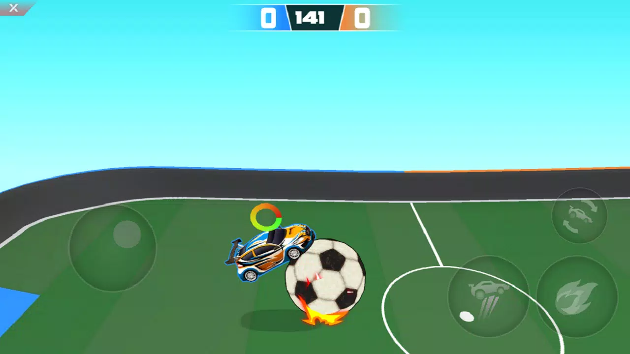 ROCKET CARS SOCCER Schermafbeelding 2