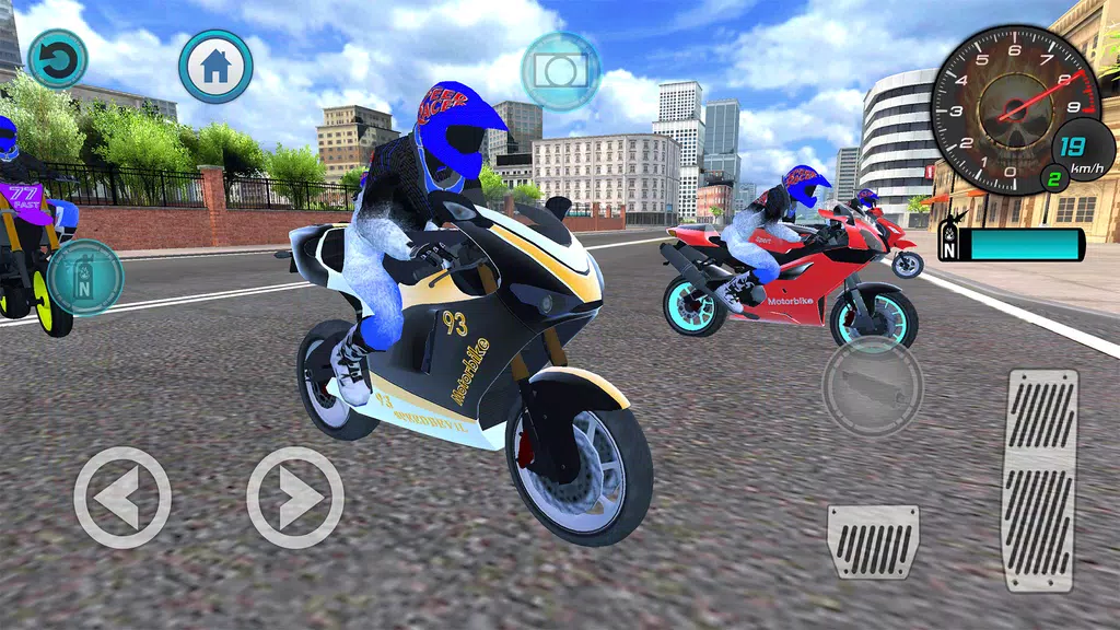 Real Moto Bike City Racing Скриншот 0