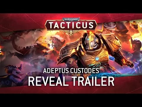 Warhammer 40,000：Tacticus -Adeptus Custodesトレーラー