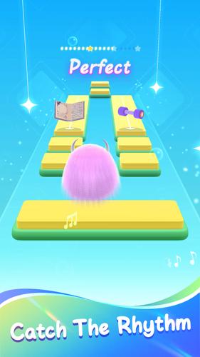 Fluffy Ball: Music Hop Game應用截圖第0張