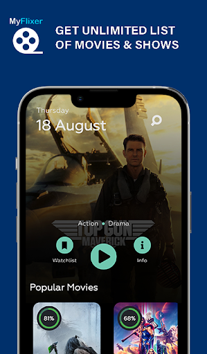 MyFlixer Movie & TV Shows ဖန်သားပြင်ဓာတ်ပုံ 0