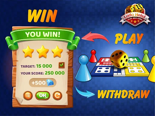 Ludo Heist - Lodo Dice Games Capture d'écran 0