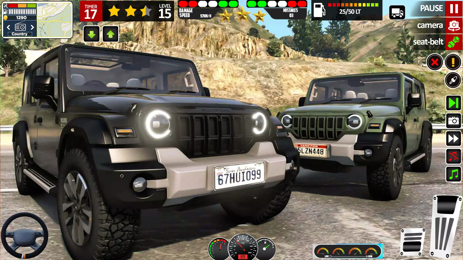 Offroad Jeep Game Simulator 3d應用截圖第2張