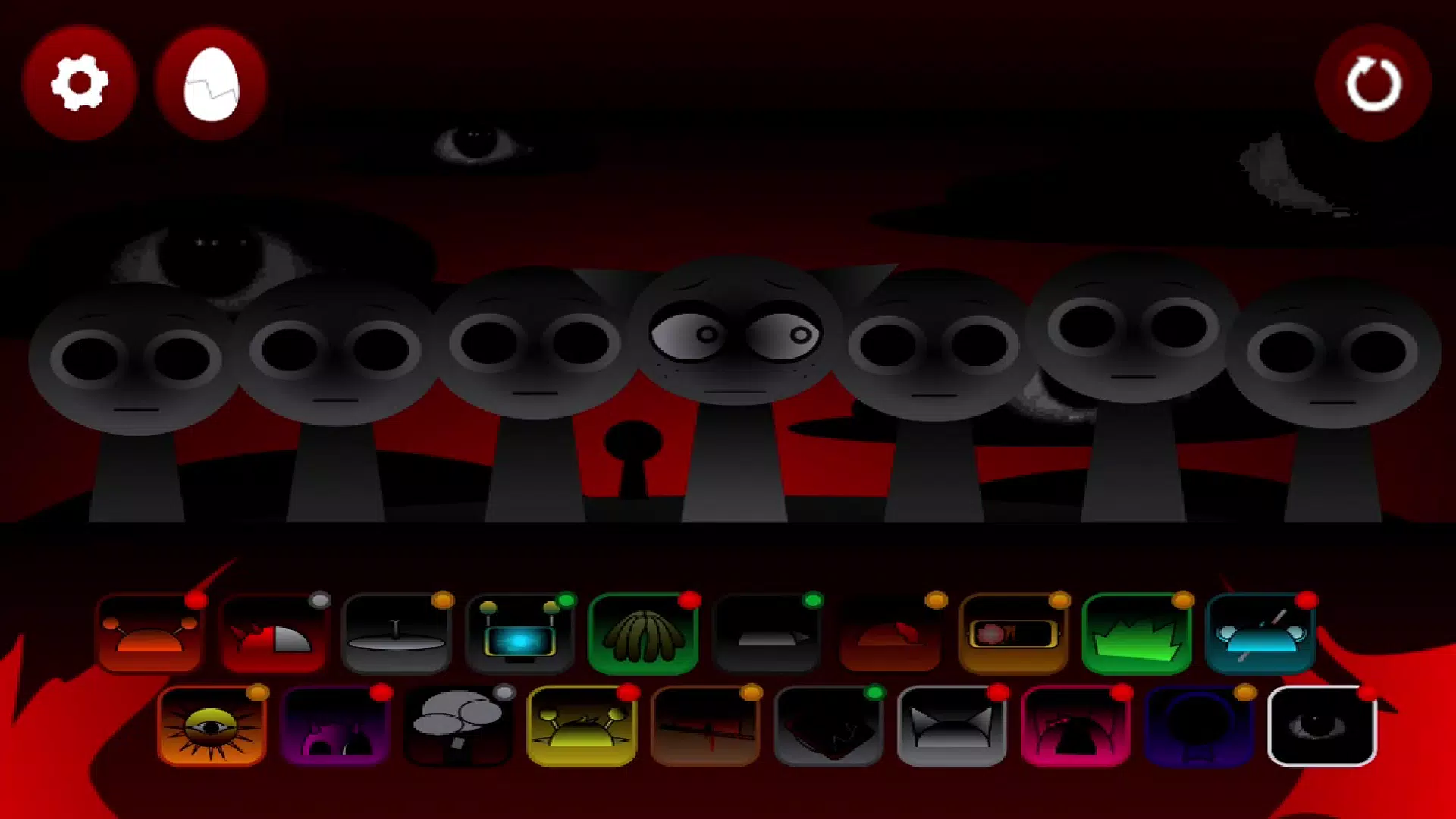 Sprunki Game Wenda Horror Mod Screenshot 1