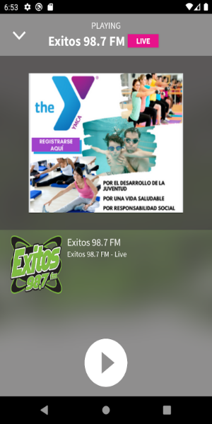 Exitos 98.7 Скриншот 2