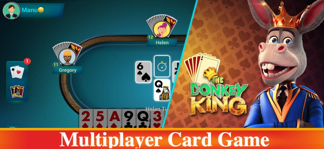 Donkey King: Donkey card game應用截圖第0張