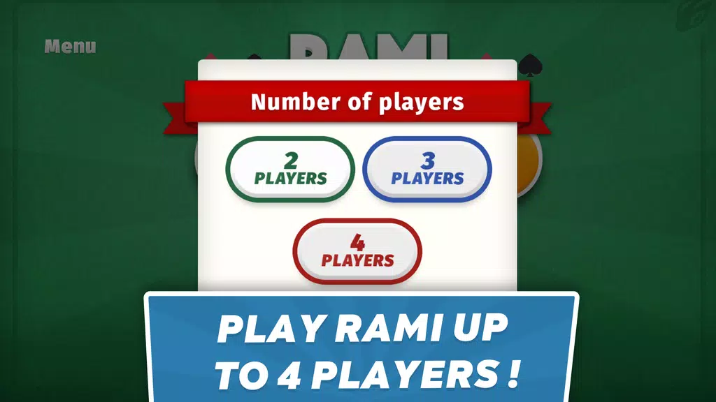 Rummy - classic card game スクリーンショット 1