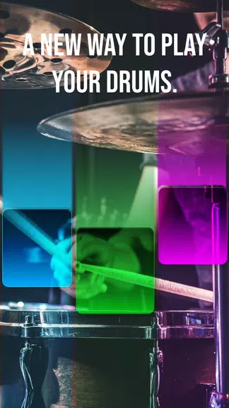 Drum Tiles: drumming game应用截图第0张