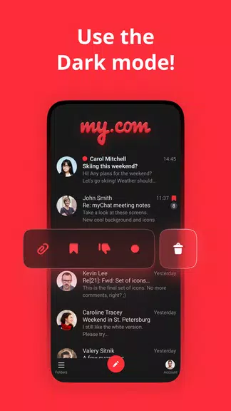 myMail: para Gmail y Hotmail Captura de pantalla 3