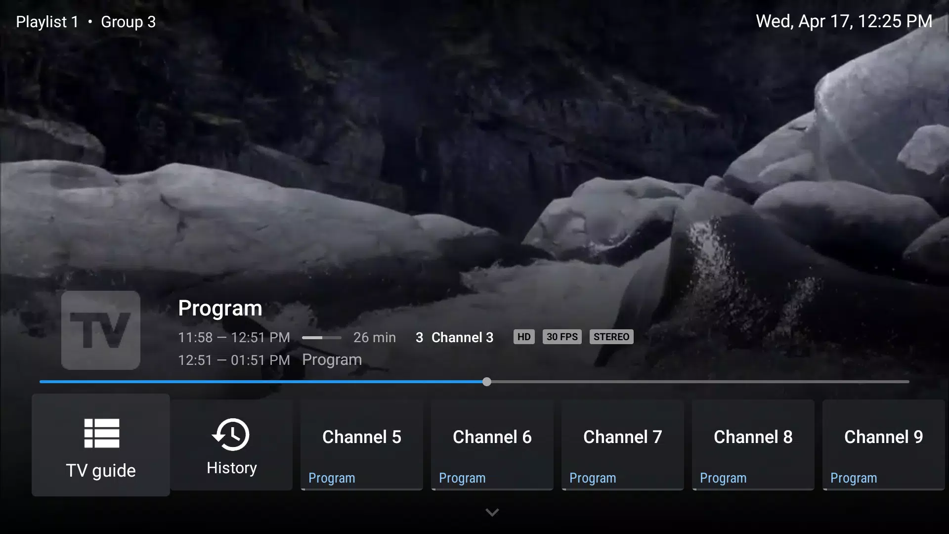 TiviMate IPTV Player スクリーンショット 2