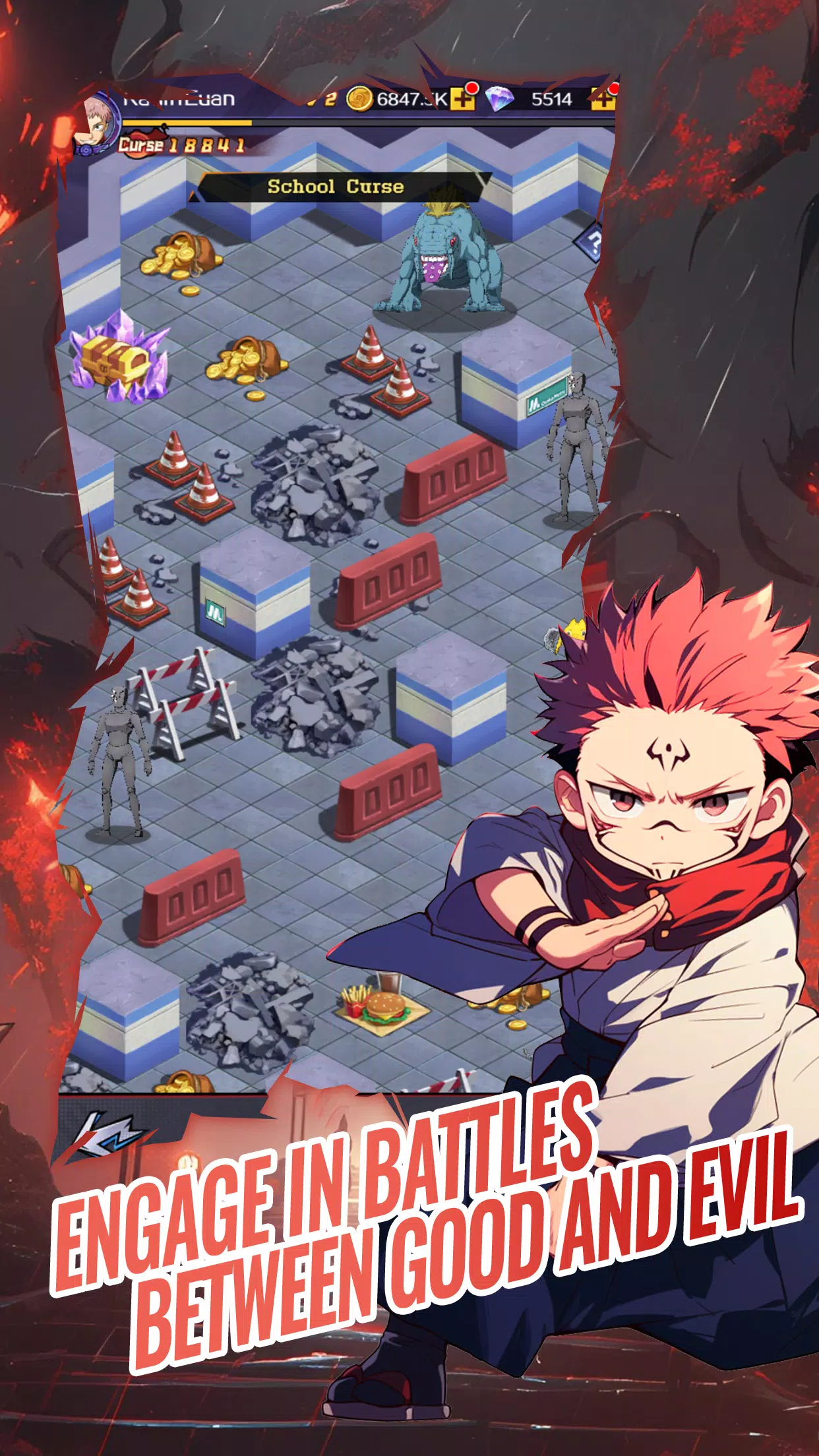 Jujutsu Masters: Cursed Rivals應用截圖第2張