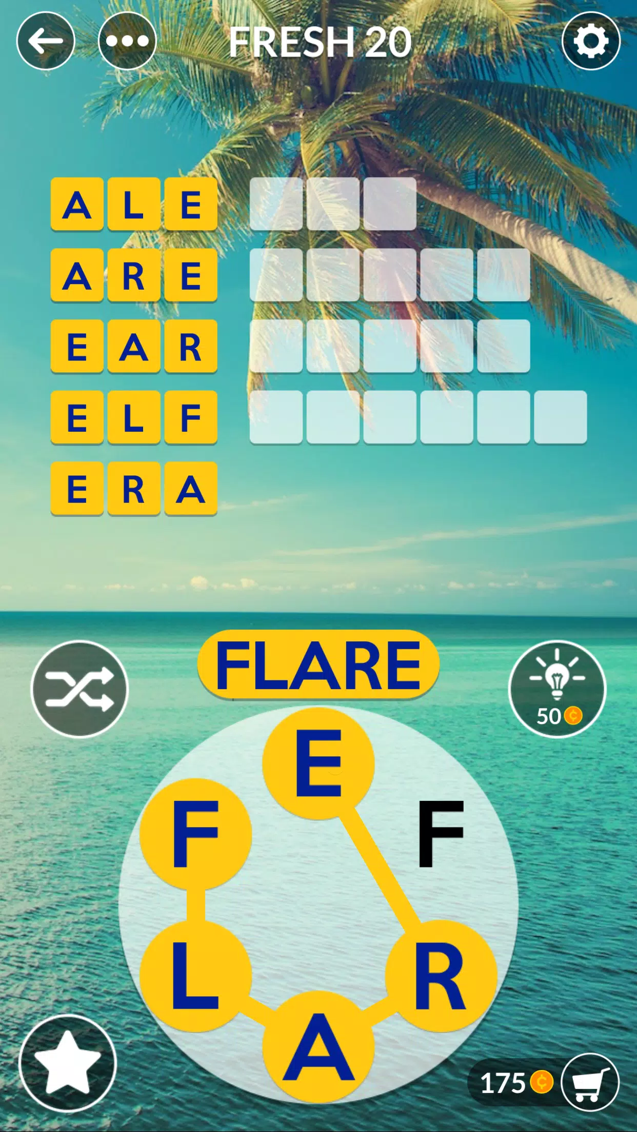 Wordscapes Uncrossed Captura de tela 0