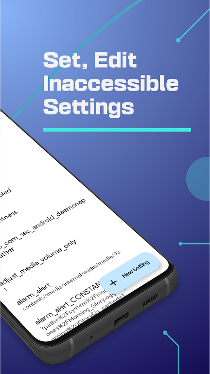 SetEdit: Settings Editor Schermafbeelding 1