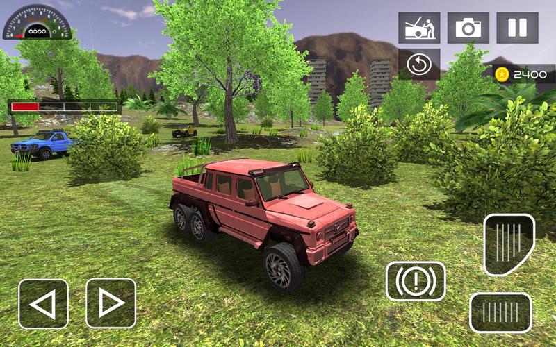 6x6 Truck Offroad Driving Sim स्क्रीनशॉट 0