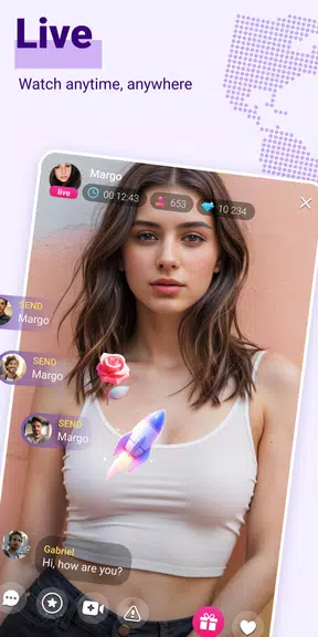 Video Chat Live Roulette應用截圖第0張
