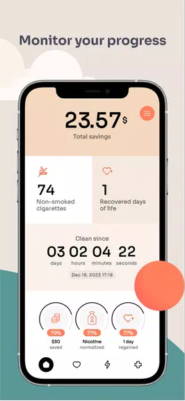 Quit Smoking, Smoke-free Flamy應用截圖第1張